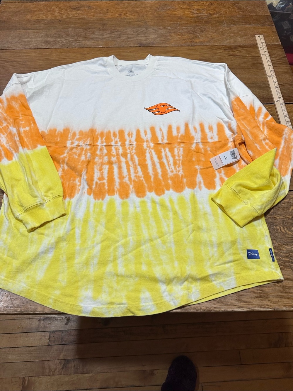 Disney Cruise Line NWT Halloween Candy Corn Spirit Jersey sz xxl